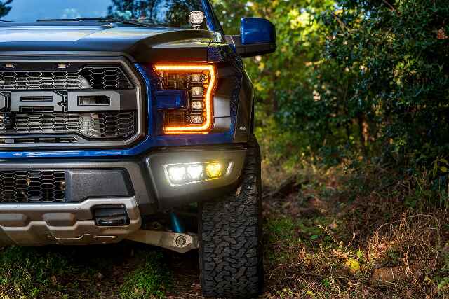Morimoto BAF024 4Banger Fog Light Brackets Only For 2017-2020 Ford F150 Raptor