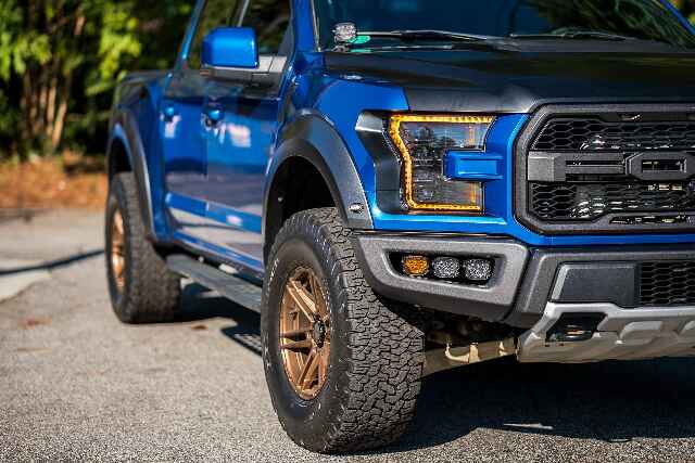 Morimoto BAF024 4Banger Fog Light Brackets Only For 2017-2020 Ford F150 Raptor