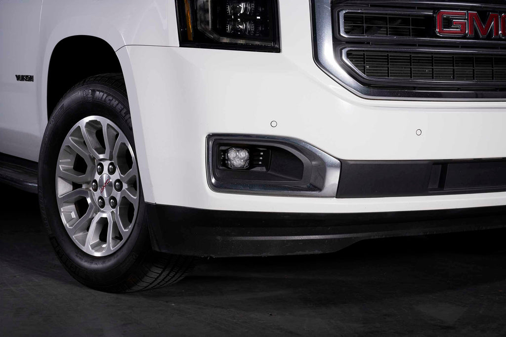 Morimoto BAF065 2x Front Bezels 2x Pod Brackets For 07-15 Chevy Avalanche