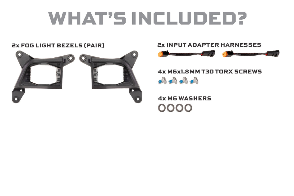 Morimoto BAF068 Fog Brackets Set For 19-21 Silverado 1500
