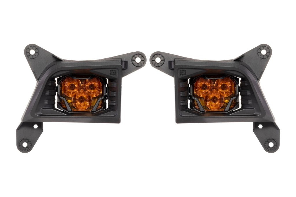 Morimoto BAF068-KIT-NCS-YLW Fog Light Kit Yellow For 19-21 Silverado 1500
