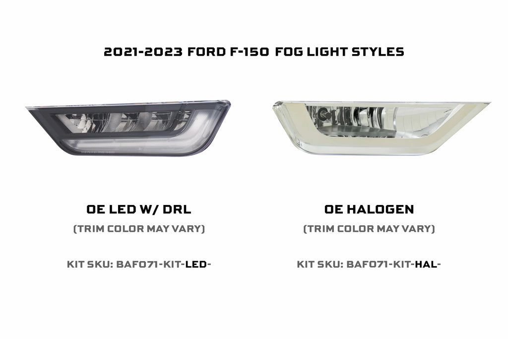 Morimoto BAF071-KIT-LED-H-W Fog Light Kit White For 21-23 F-150