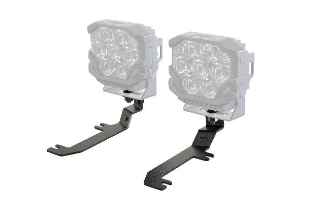 Morimoto BAF073 2x Ditch Light Brackets For 20-25 Silverado HD