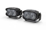 Morimoto BAF102 White LED Pods Flood : Pair 2Banger NCS