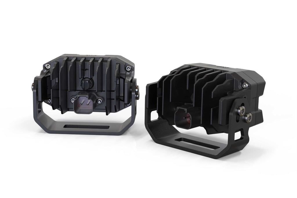 Morimoto BAF104 LED Pods: Pair 2Banger NCS Spot White