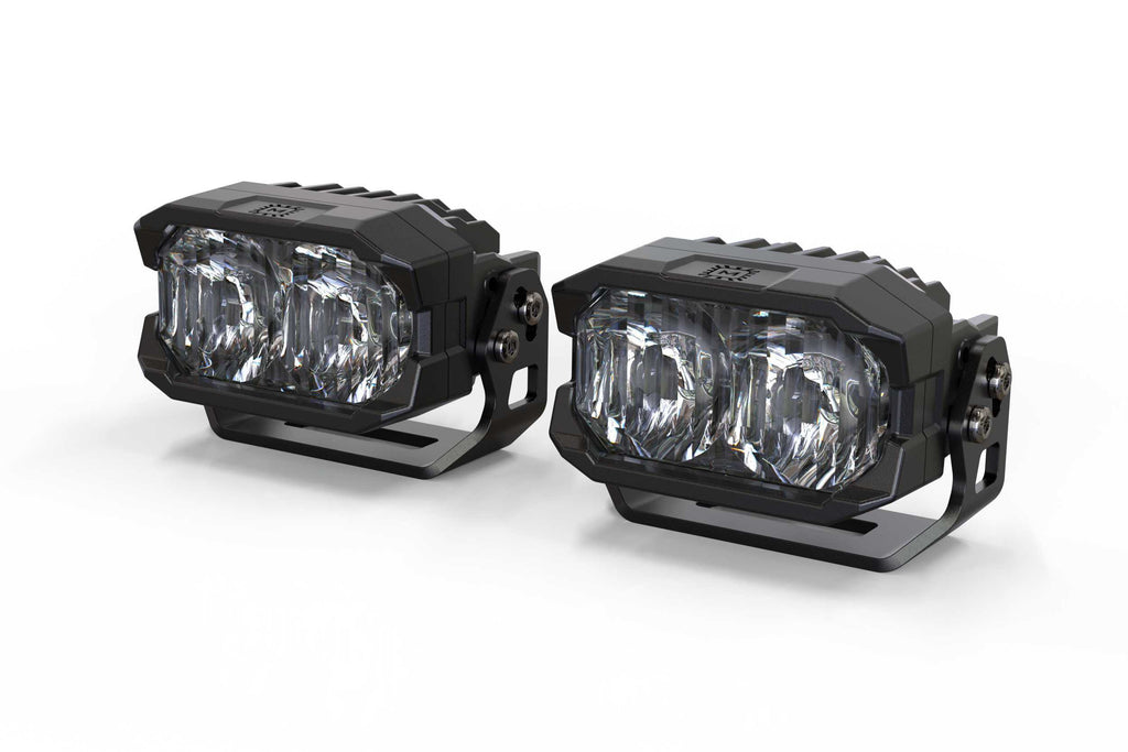 Morimoto BAF106 White LED Pods: Pair 2Banger NCS Combo