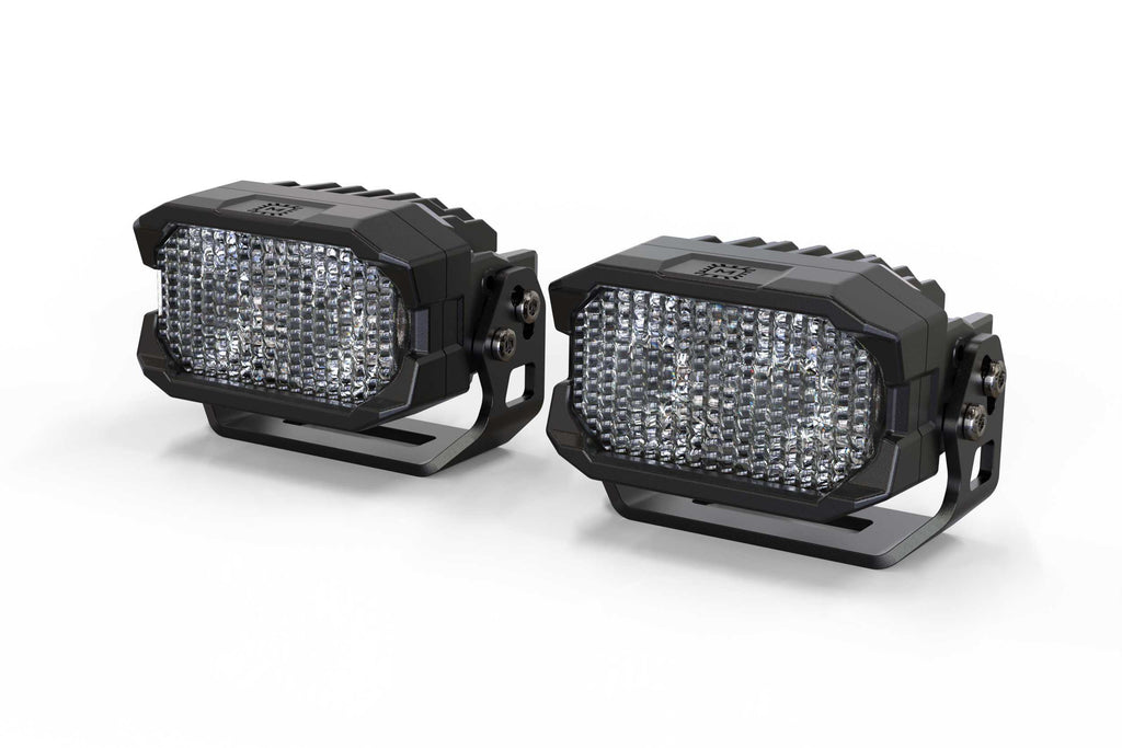 Morimoto BAF110 White LED Pods: Pair 2Banger HXB Flood