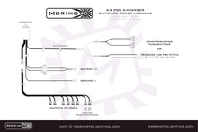 Load image into Gallery viewer, Morimoto BAF130H BangerBar Multi-Pod Power Harness Each