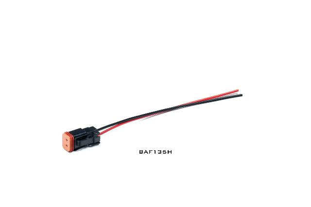 Morimoto BAF135H 1x 2P DT Pigtail Harness