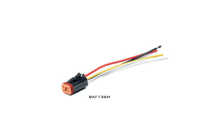 Morimoto BAF136H 1x 4P DT Pigtail Harness