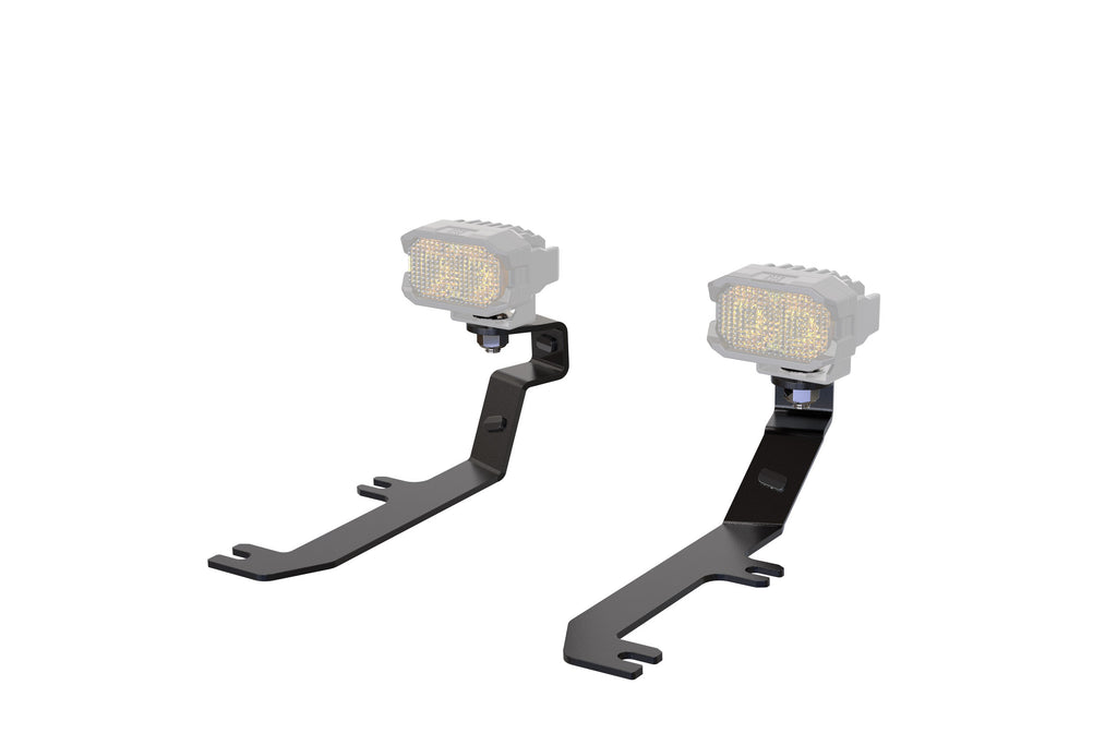 Morimoto BAF145 2x Ditch Light Brackets 20-25 GMC Sierra 2500HD