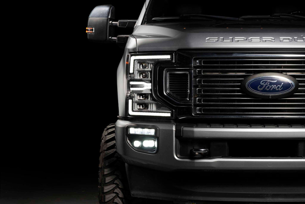 Morimoto BAF256 Banger Fog Brackets Set For 20-22 F-250 Super Duty