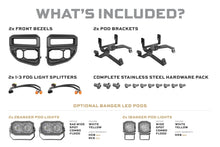 Load image into Gallery viewer, Morimoto BAF256 Banger Fog Brackets Set For 20-22 F-250 Super Duty