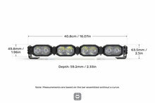 Load image into Gallery viewer, Morimoto Single-Row LED Pod Light Kit 4 Pod / 16" HXB Power White/Yellow