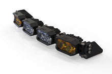 Load image into Gallery viewer, Morimoto Single-Row LED Pod Light Kit 4 Pod / 16" HXB Power White/Yellow