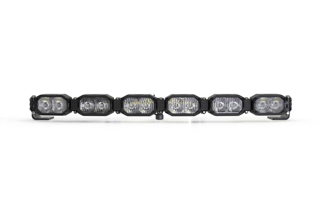 Morimoto BAR-1ROW-007 Single-Row LED Pod Light Kit 6 Pod / 24" NCS Power White