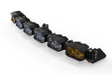 Load image into Gallery viewer, Morimoto Single-Row LED Pod Light Kit 6 Pod / 24" HXB Power White/Yellow