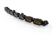 Load image into Gallery viewer, Morimoto Single-Row LED Pod Light Kit 8 Pod / 31.5" NCS Power White/Yellow