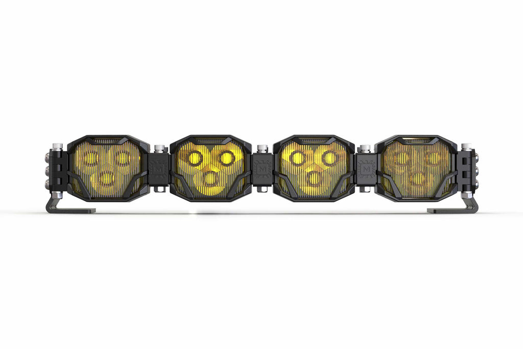 Morimoto BAR-2ROW-002 Double-Row BangerBar 4 Pod / 16.5" NCS Power Yellow