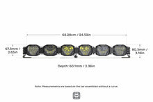 Load image into Gallery viewer, Morimoto BAR-2ROW-008 Double-Row BangerBar 6 Pod / 24.5&quot; NCS Power Yellow