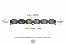 Load image into Gallery viewer, Morimoto BAR-2ROW-009 Double-Row BangerBar 6 Pod / 24.5" NCS Power White/Yellow