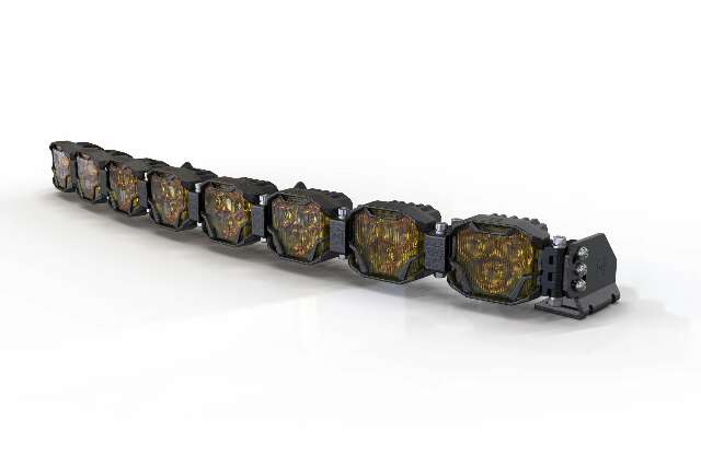 Morimoto BAR-2ROW-017 Double-Row BangerBar 8 Pod / 32.5" HXB Power Yellow