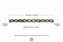 Load image into Gallery viewer, Morimoto BAR-2ROW-021 LED Pod Light Kit 10 Pod / 40.5" NCS Power White/Yellow