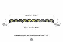Load image into Gallery viewer, Morimoto BAR-2ROW-023 LED Pod Light Kit 10 Pod / 40.5" HXB Power Yellow