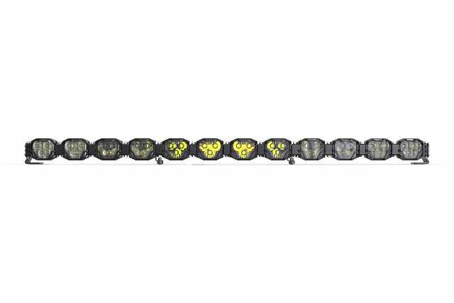 Morimoto BAR-2ROW-025 LED Pod Light Kit 12 Pod / 48.5" NCS Power White
