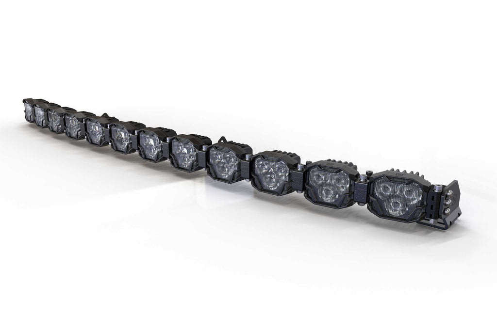 Morimoto BAR-2ROW-028 LED Pod Light Kit 12 Pod / 48.5" HXB Power White