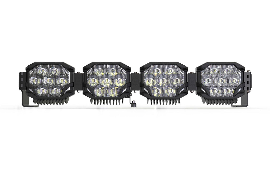 Morimoto BAR-3ROW-001 Triple-Row LED Pod Light Kit 4 Pod / 29" NCS Power White