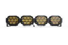 Load image into Gallery viewer, Morimoto BAR-3ROW-005 Triple-Row LED Pod Light Kit 4 Pod / 29" HXB Power Yellow