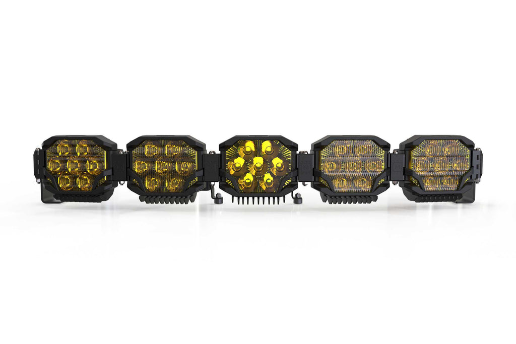 Morimoto BAR-3ROW-008 Triple-Row BangerBar 5 Pod / 36" NCS Power Yellow