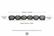 Load image into Gallery viewer, Morimoto Triple-Row LED Pod Light Kit 6 Pod / 43" HXB Power White/Yellow