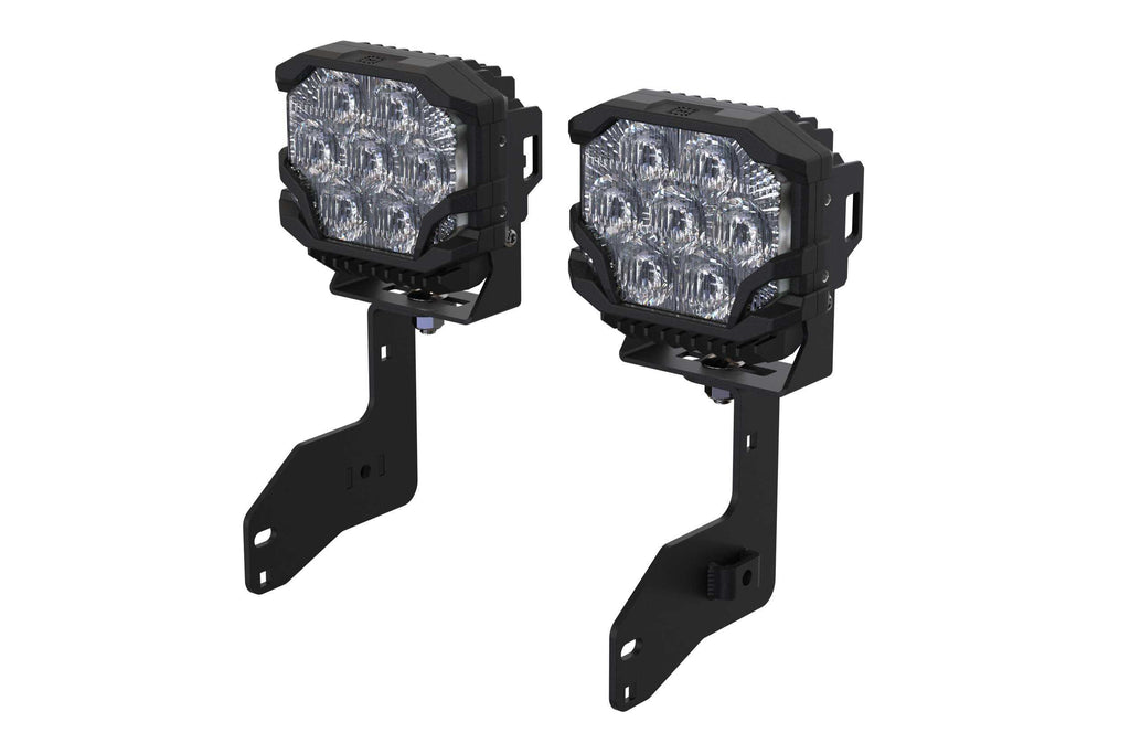 Morimoto LED Pod Light Kit NCS Yellow Combo Beam Fits 11-16 Super Duty