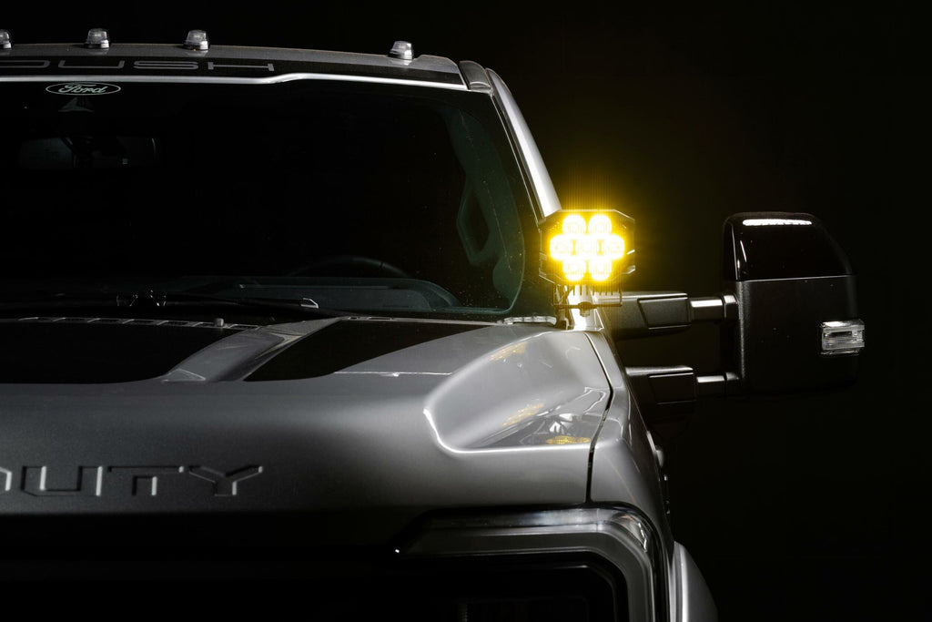 Morimoto LED Pod Light Kit NCS White Combo Beam Fits 23+ Super Duty
