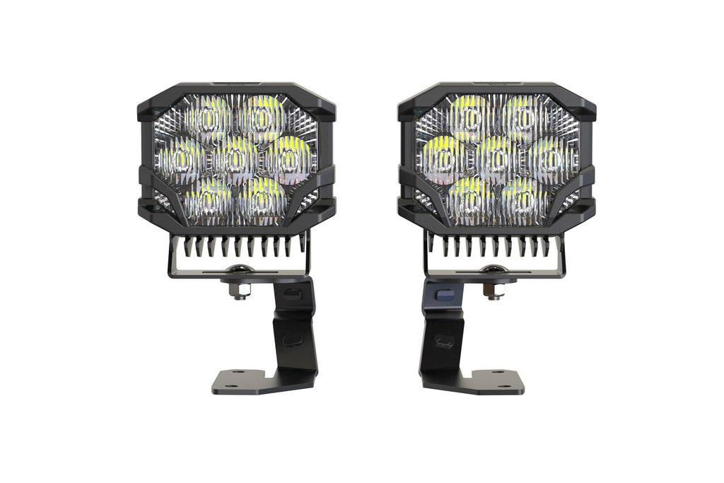 Morimoto LED Pod Light Kit NCS White Combo Beam Fits 03-10 Cayenne