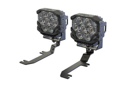 Morimoto LED Pod Light Kit NCS Yellow Spot Beam Fits 2020+ Silverado HD