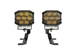 Morimoto LED Pod Light Kit NCS White Combo Beam Fits 2019+ Silverado 1500