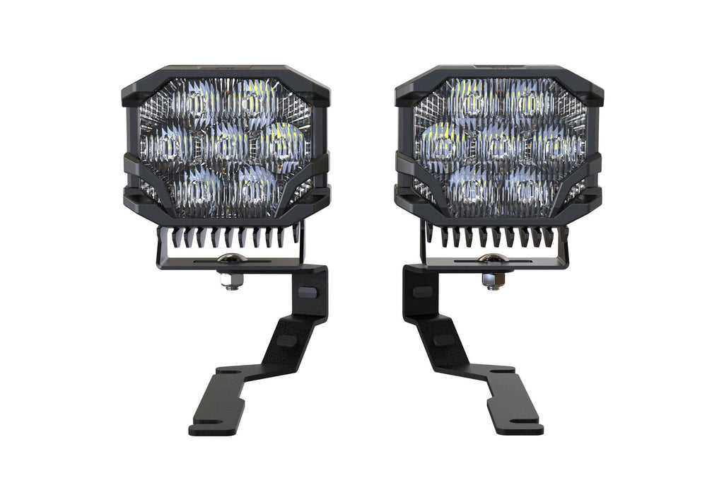 Morimoto LED Pod Light Kit HXB Yellow Spot Beam Fits 15-20 Yukon