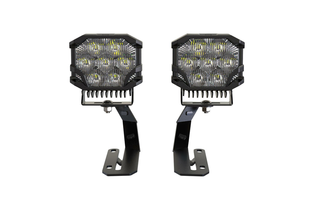 Morimoto LED Pod Light Kit HXB Yellow Combo Beam Fits 2018+ VW Atlas