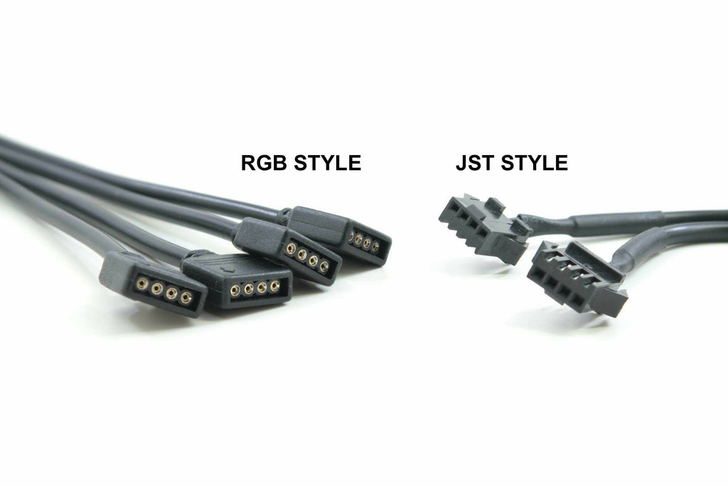 Morimoto H693 1x Bare 4 Wire to 4x JST 4P Female Splitter