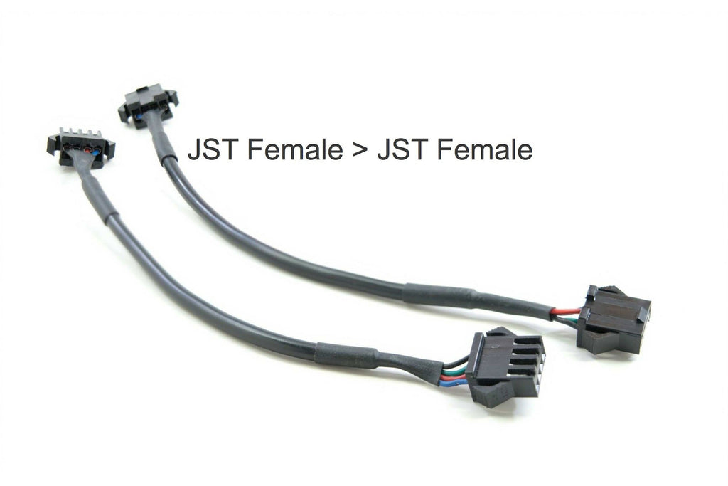 Morimoto H699 1x RGBW 5P JST Male to RGB 4P JST Female Adapter Wiring