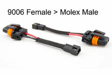 Load image into Gallery viewer, Morimoto H710 1x 9006 Male to Molex Female Adapter Wiring