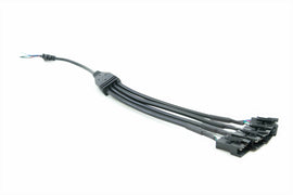 Morimoto H790 1x Bare 5 Wire to 4x RGBW 5P Female Splitter