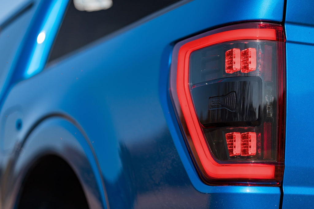 Morimoto White LED Headlights and Red LED Tail Lights Kit For 21-23 F-150