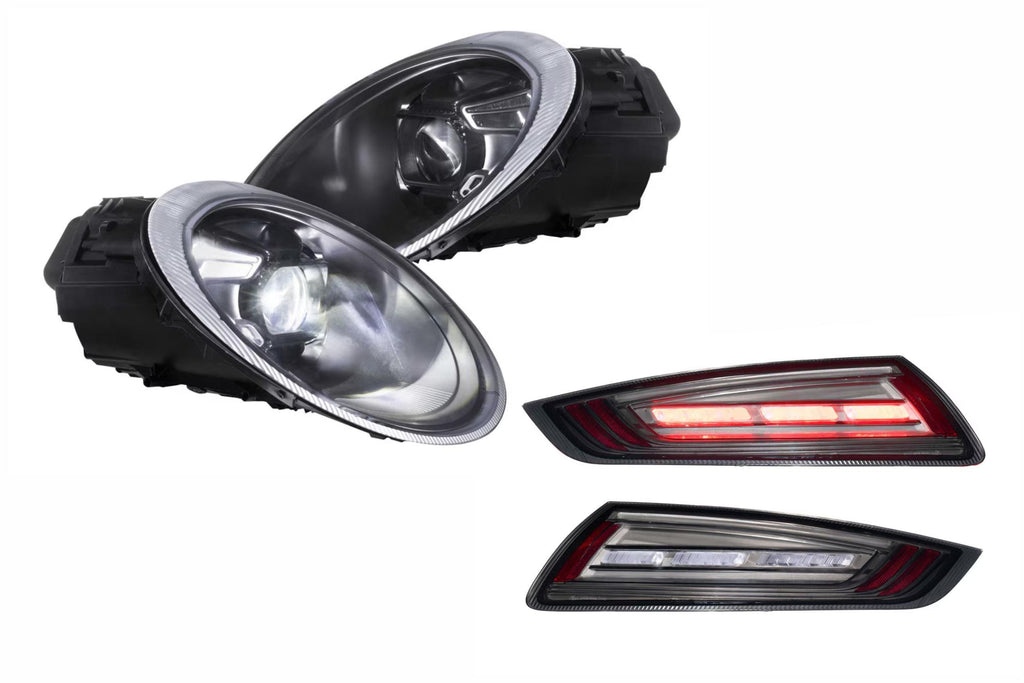 Morimoto LED Headlights and Smoked LED Tail Lights Kit For 05-08 911