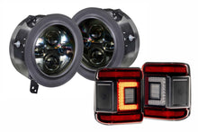 Load image into Gallery viewer, Morimoto LED Headlights and Red LED Tail Lights Kit For 18-26 JL Wrangler