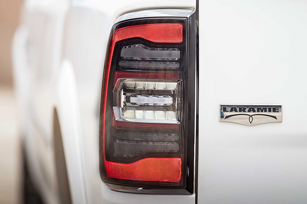 Morimoto White LED Headlights and Smoked LED Tail Lights K For 09-14 Ram 1500/Hd