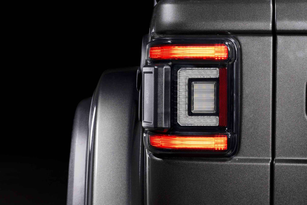Morimoto LED Headlights and Smoked LED Tail Lights Kit For 18-26 JL Wrangler
